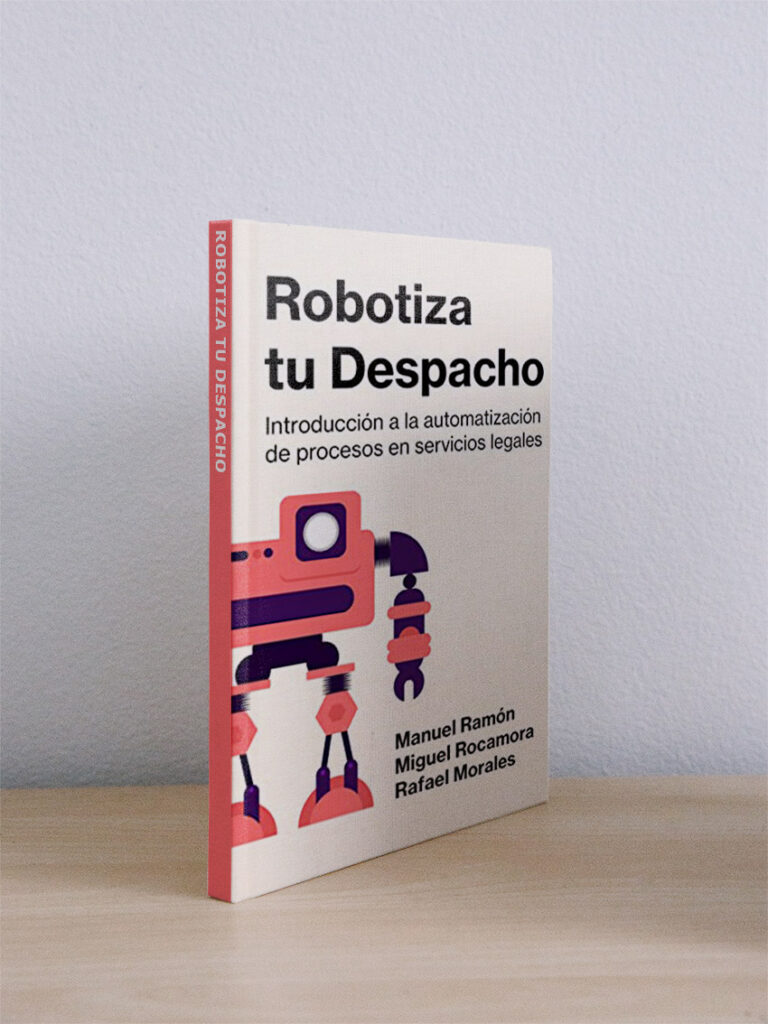 Portada libro Robotiza tu despacho